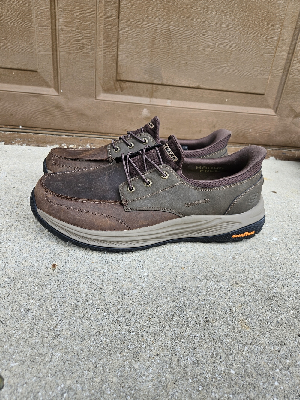 Skechers Slip-ins Reduced Odor Relaxed Fit: Meroe Ollie Men's US Size 12 Uk 11